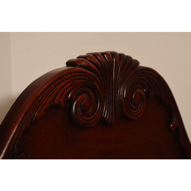 Lexington Furniture Vestiges Of The Past Queen Size Mahogany Poster Bed For Sale - Image 13 of 18