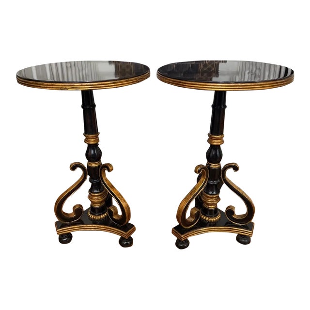 Maitland-Smith Ivan Collection Occasional Tables (A Pair) For Sale