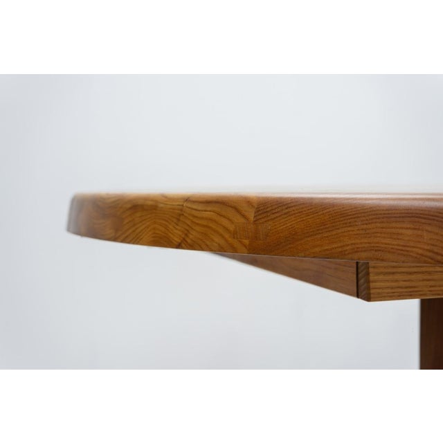 Wood Vintage T40 Dining Table by Pierre Chapo, 1970s For Sale - Image 7 of 16