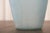 Vintage Frosted Aqua Glass Vase For Sale - Image 4 of 18