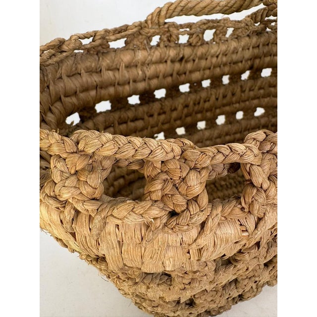 Rope Basket, Saint-Tropez, France, 1970 For Sale - Image 12 of 15