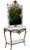 Gold Louis XV Rococo Style Brass Console and Mirror, 1920s, Set of 2 For Sale - Image 8 of 8