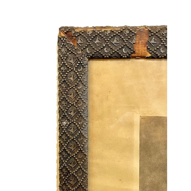 Antique Framed Sepia Engraving of a Blood Hound Dog After a Painting by Sir Edward Landseer For Sale - Image 13 of 18