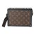 Monogram Macassar Canvas Clutch Box For Sale