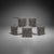 Mid-Century-Modern Chrome and Fabric Stool from Brume, Germany, 1960s, Set of 5 For Sale - Image 4 of 7