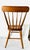 Wood Antique Country Plank Chair, Spindle-Back C. 1930s U S A. For Sale - Image 7 of 8
