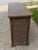 Vintage Skirted Wicker Bow-Front Dresser For Sale - Image 13 of 15