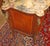 1920's French Style Marble Top Inlaid Walnut Vanity With Later Companion Mirror For Sale - Image 15 of 15