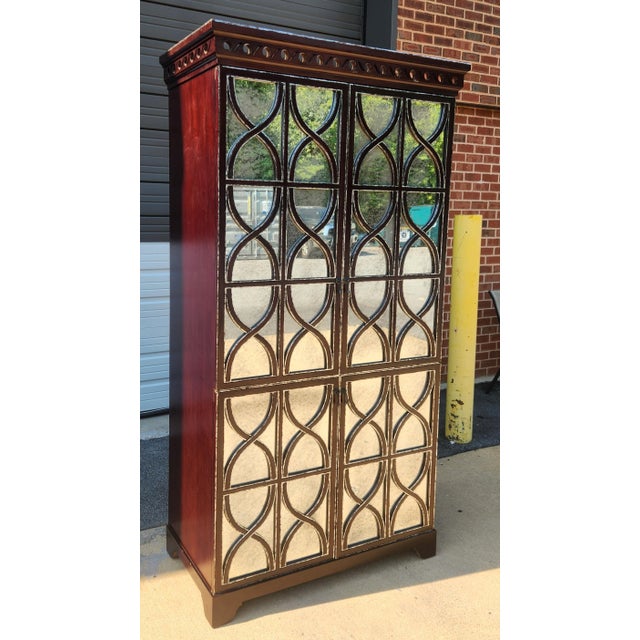 Wood Attributed to Oly Studio Elisabeth Cabinet For Sale - Image 7 of 13