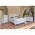 White Avalon Rustic Farmhouse 4 Drawer Highboy Dresser - White For Sale - Image 8 of 8