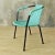 1960s Vintage Green Bench & Chairs, 1960s, Set of 3 For Sale - Image 5 of 18