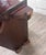 Antique Indian Rajasthani Geometric Carved Solid Hardwood Bridal Dowry Chest For Sale - Image 10 of 12