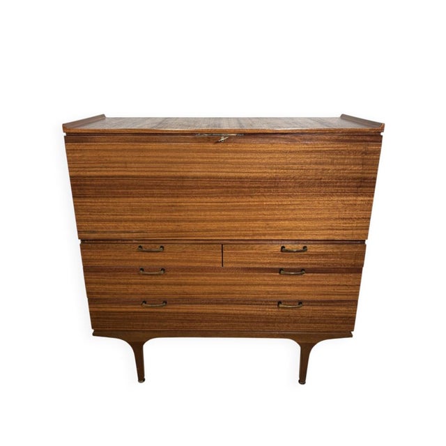 Mid-Century Teak Secretaire from Meredew, 1960s For Sale - Image 13 of 13