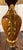 Vintage Neoclassical Swan-Handle Urn Table Lamp With Original Shade For Sale In Dallas - Image 6 of 10