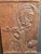 Mid 20th Century Vintage Hand Carved Wood Judaica Relief Plaque Rabbi Shofar Signed Gerber 1955 For Sale - Image 5 of 11