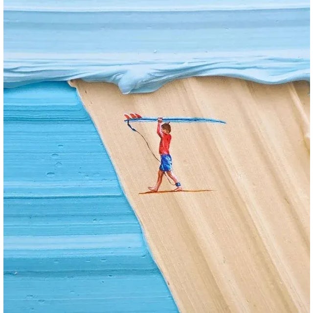 Contemporary Werner Bronkhorst Coast Is Clear Poster (Official Exhibition Poster) For Sale - Image 3 of 3