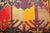 an early 20th century funky colorful Geometric Karabagh Runner Measures: 2'9'' x 7'6''.