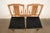 Henredon Style Mid-Century Hollywood Regency Carved Walnut and Cane Side Chairs or Dining Chairs, Pair For Sale In South Bend - Image 6 of 17