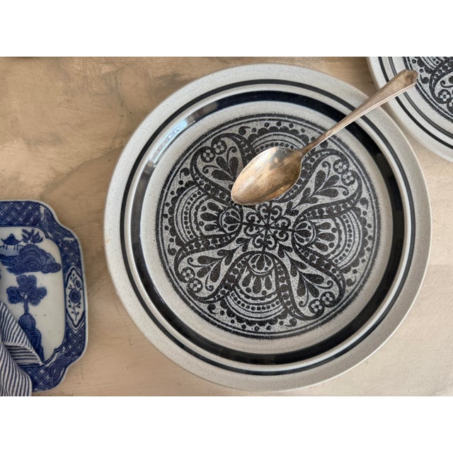 This listing is for a coordinated set of five vintage Noritake Primastone plates in the sought-after Malaga pattern....