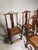 Vintage Chinese Brown Tall Yokeback Chairs, Set of 6 For Sale - Image 6 of 16