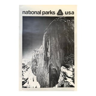 Ansel Adams Original National Parks Poster 1968 For Sale
