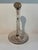 Mid-Century French Hand-Blown Smoke Glass Wine Decanter With Sculptural Handle For Sale - Image 4 of 9