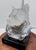 Kitty Cantrell “Devotion” Limited Edition Lucite & Pewter Wolf Sculpture With Lighted Base For Sale - Image 9 of 17