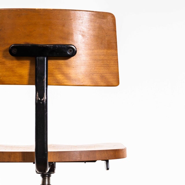 1960s Angular Swivel Desk Chair from Giroflex, 1960s For Sale - Image 5 of 9