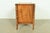Mid-Century Hollywood Regency Campaign Carved Walnut Faux Bamboo Nightstand by Stanley, Circa 1960s For Sale - Image 13 of 15