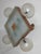 Mid-Century Ceiling Light in Brass, Wood and Frosted Glass, 1950s For Sale - Image 11 of 15