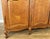 Brown Vintage French Louis XVI Style Wardrobe in Oak For Sale - Image 8 of 12