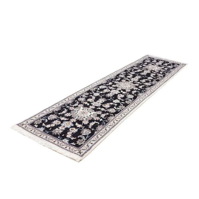 Hand-Knotted Nain Rug with Floral Pattern For Sale - Image 11 of 11