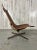 Hans Brattrud Mid 20th Century Rosewood Swivel Lounge Chair Attributed to Hans Brattrud for Georg Eknes For Sale - Image 4 of 13