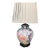 Chinoiserie Vibrant Floral Motif Lamp For Sale