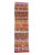 Textile Vintage Colorful Turkish Kilim Runner For Sale - Image 7 of 7
