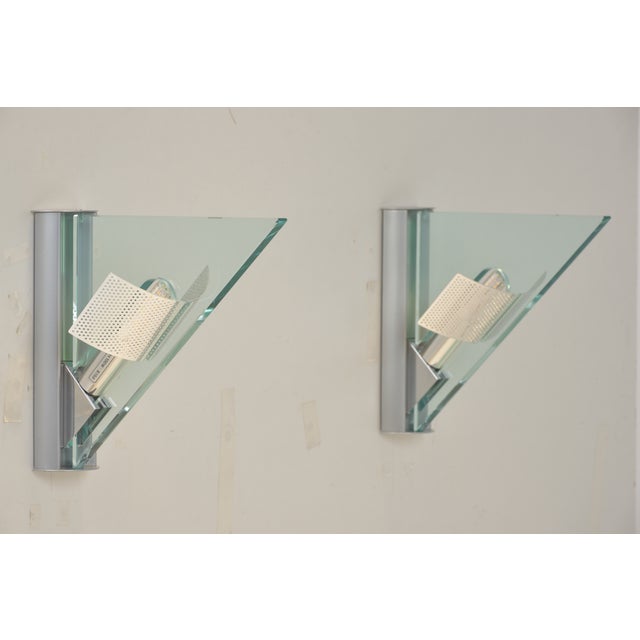 Icaro Wall Lamps by Carlo Forcolini for Artemide, 1980s, Set of 2 For Sale - Image 11 of 16