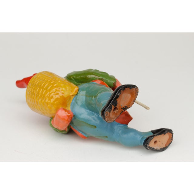 Ceramic Terracotta Garden Gnome, 1950s For Sale - Image 7 of 8