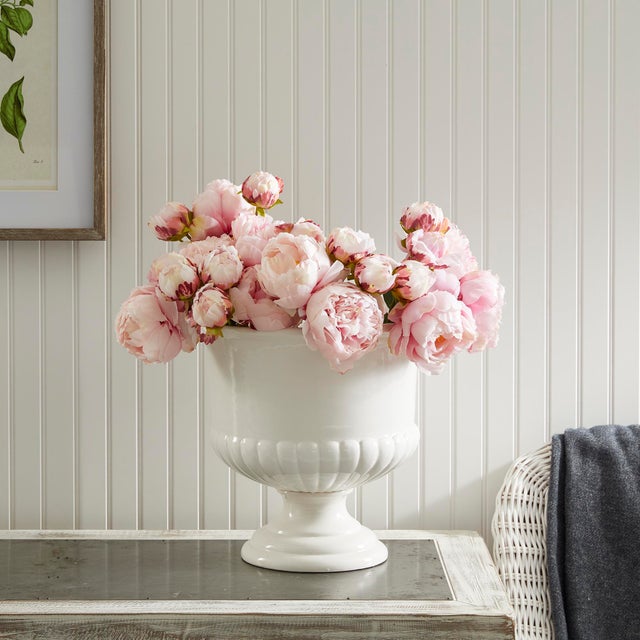 Early 21st Century Mirabelle Decorative Pedestal Bowl Large For Sale - Image 5 of 8