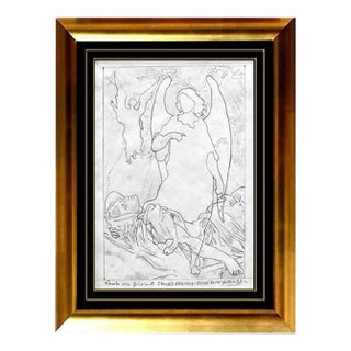Late 20th Century Study Jacob's Dream, Guillaume Azoulay For Sale
