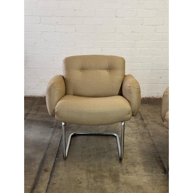 1960s 1960s Cantilevered Loungers by Harvey Probber - Pair For Sale - Image 5 of 12