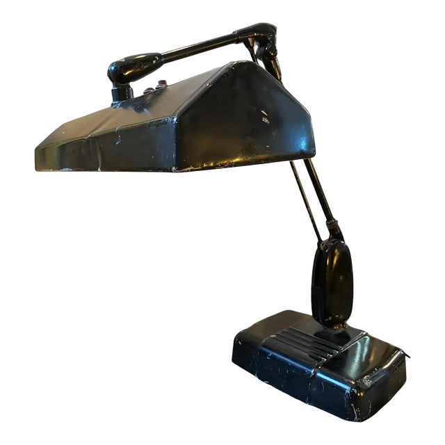 1950s, Industrial American Table Lamp by Dazor For Sale