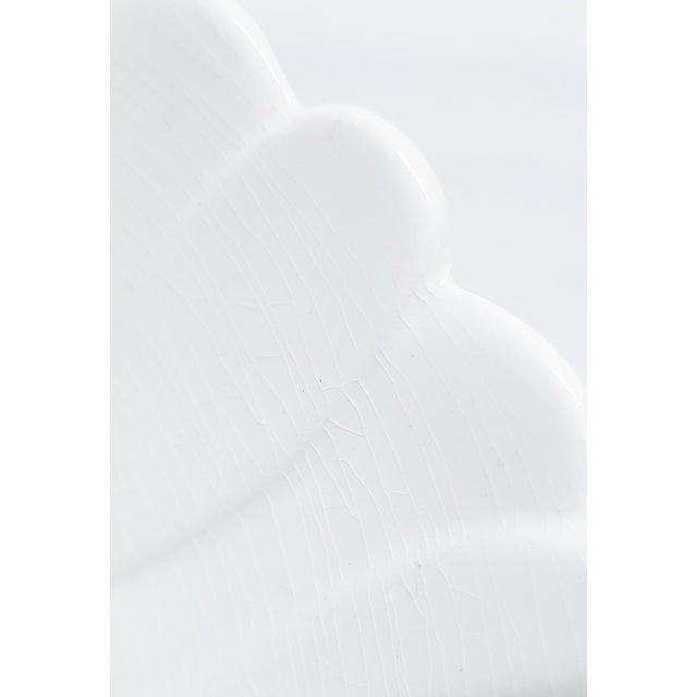 Vintage Daisy Petit Fours Server, Gien, France For Sale - Image 11 of 18