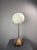 Goldenrod Large Dutch Brutalist Bronze Cocoon Table Lamp, 1990s For Sale - Image 8 of 11