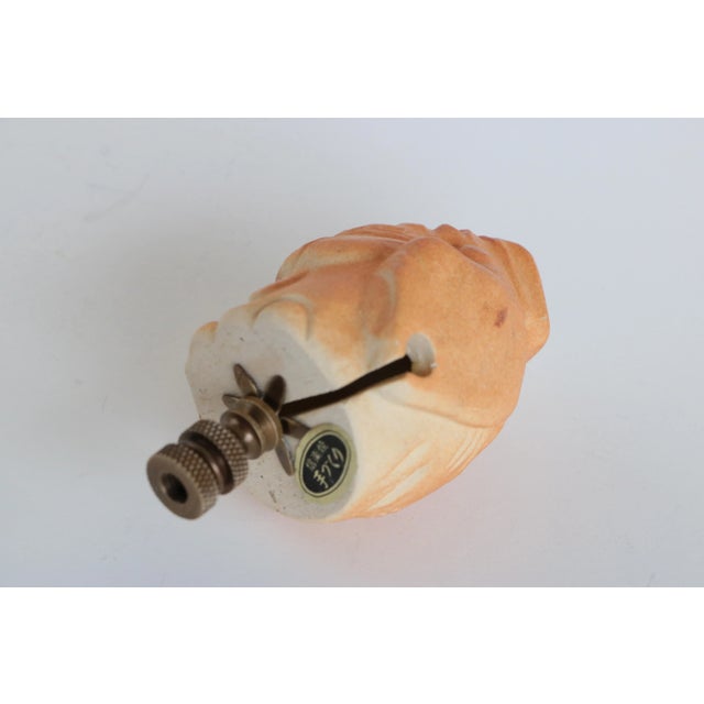 2020s Jurojin Japanese Dorei Bell Lamp Finial For Sale - Image 5 of 6