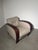 Art Deco Lounge Chair in Curved Wood For Sale - Image 6 of 7