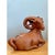 Vintage Shanghai Weave Curly Horn Ram Box For Sale - Image 10 of 12