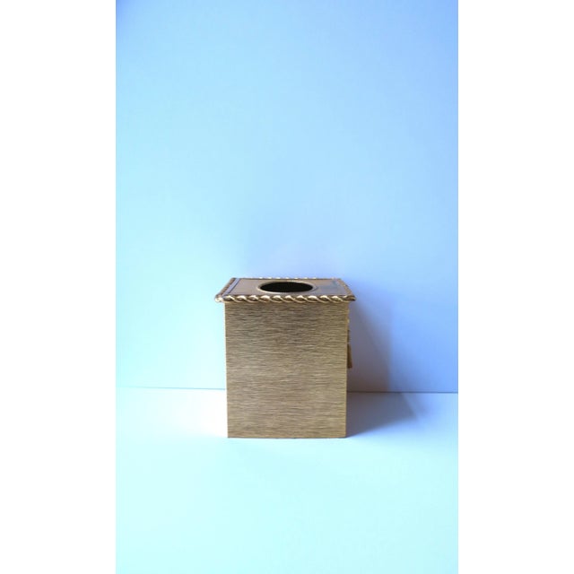 Tissue Box Cover With Rope and Tassel Design For Sale - Image 9 of 12