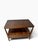 Broyhill Saga Collection 1960’s - Restored Vintage Mid-Century Modern Walnut Two-Tier Broyhill Saga End Table With Drawer & Original Hardware - Rare For Sale In Saint Louis - Image 6 of 12