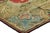 Antique Hooked Rug With Floral Medallion in Red and Green | Rug & Kilim For Sale In New York - Image 6 of 8