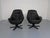 1970s Leather Swivel Chair by H. W. Klein for Bramin, Denmark, 1970s For Sale - Image 5 of 13